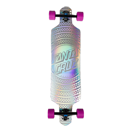Santa Cruz Prismatic Dot Drop Thru Longboard Complete