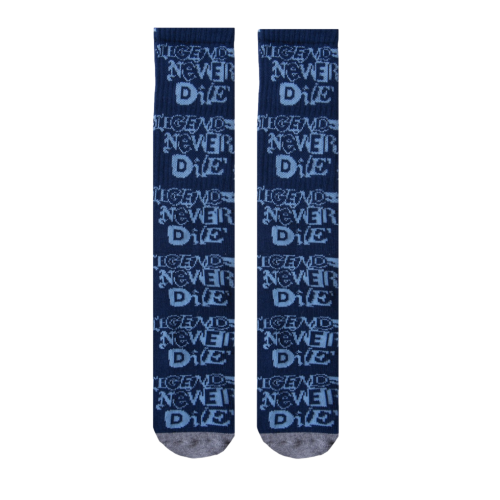 HUF HHF 2021 Navy Crew Sock