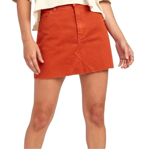 RVCA Siena Jean Skirt