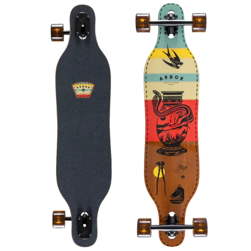 Arbor Jess Mudgett Axis 37 Longboard Complete