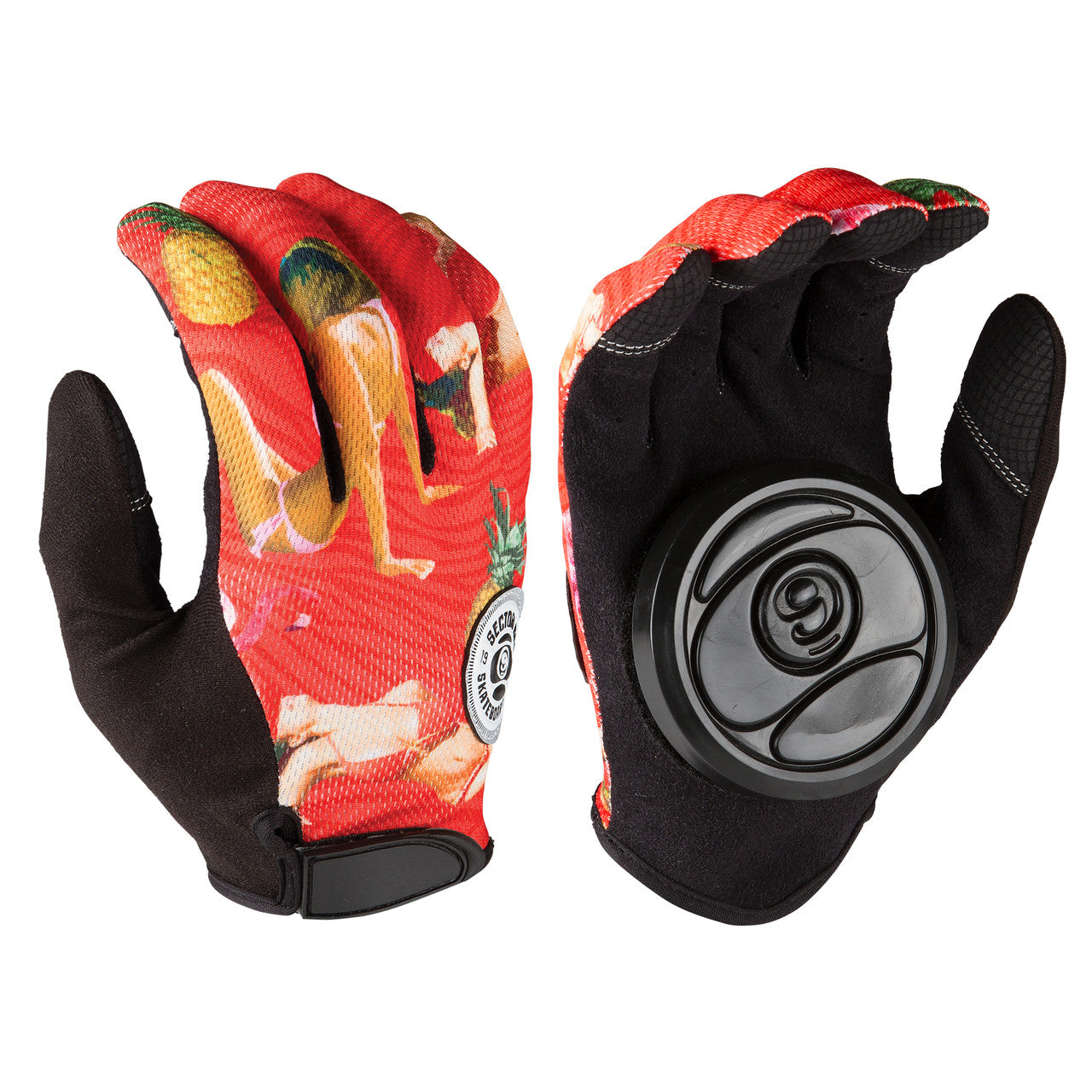 Sector 9 Rush Red Slide Gloves