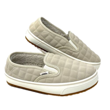 Vans Slipper Suede Oatmeal/Sherpa Women