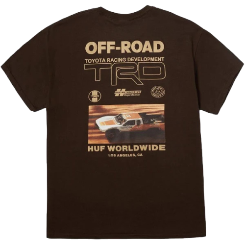 Huf x Toyota Off Road T-Shirt Men's Brown
