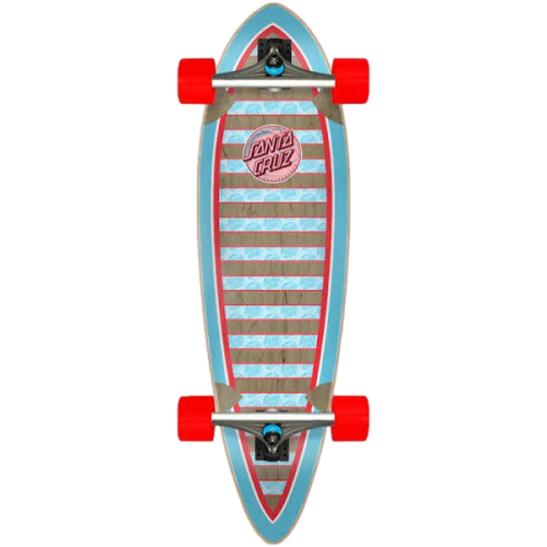 SANTA CRUZ DECODER WAVE PINTAIL LONGBOARD