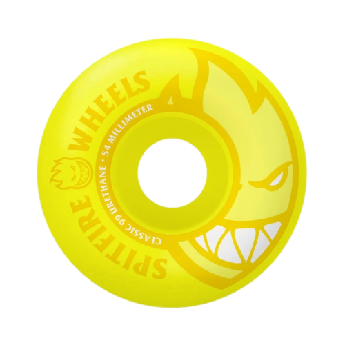 Spitfire Bighead Wheel Neon Yellow 4MM 99DU