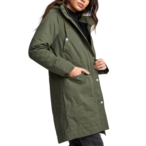 RVCA Runyon Parka Green Women's