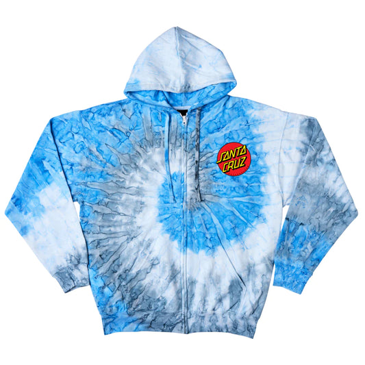 Santa Cruz Classic Dot Men's Zip-Up Hoodie