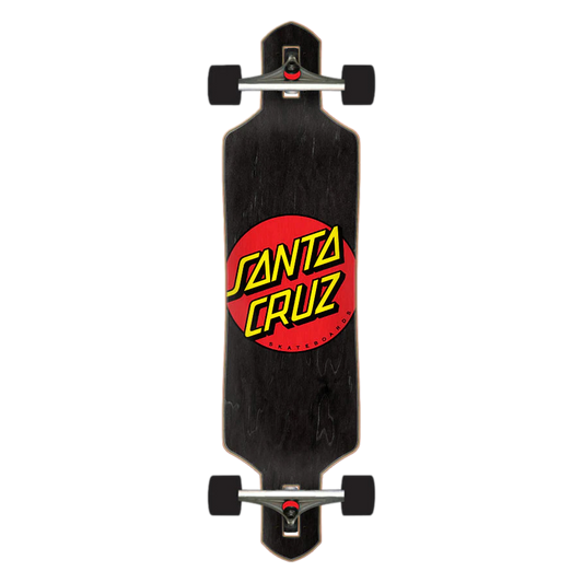 Santa Cruz Classic Dot Drop Thru Longboard Complete