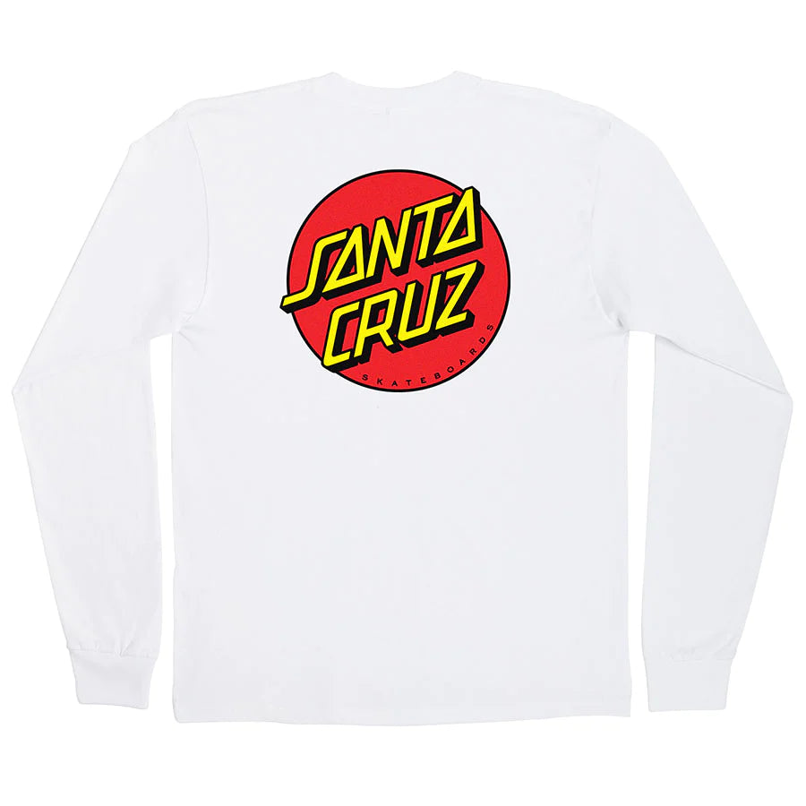 Santa Cruz Classic Dot Men's Long Sleeve T-Shirt