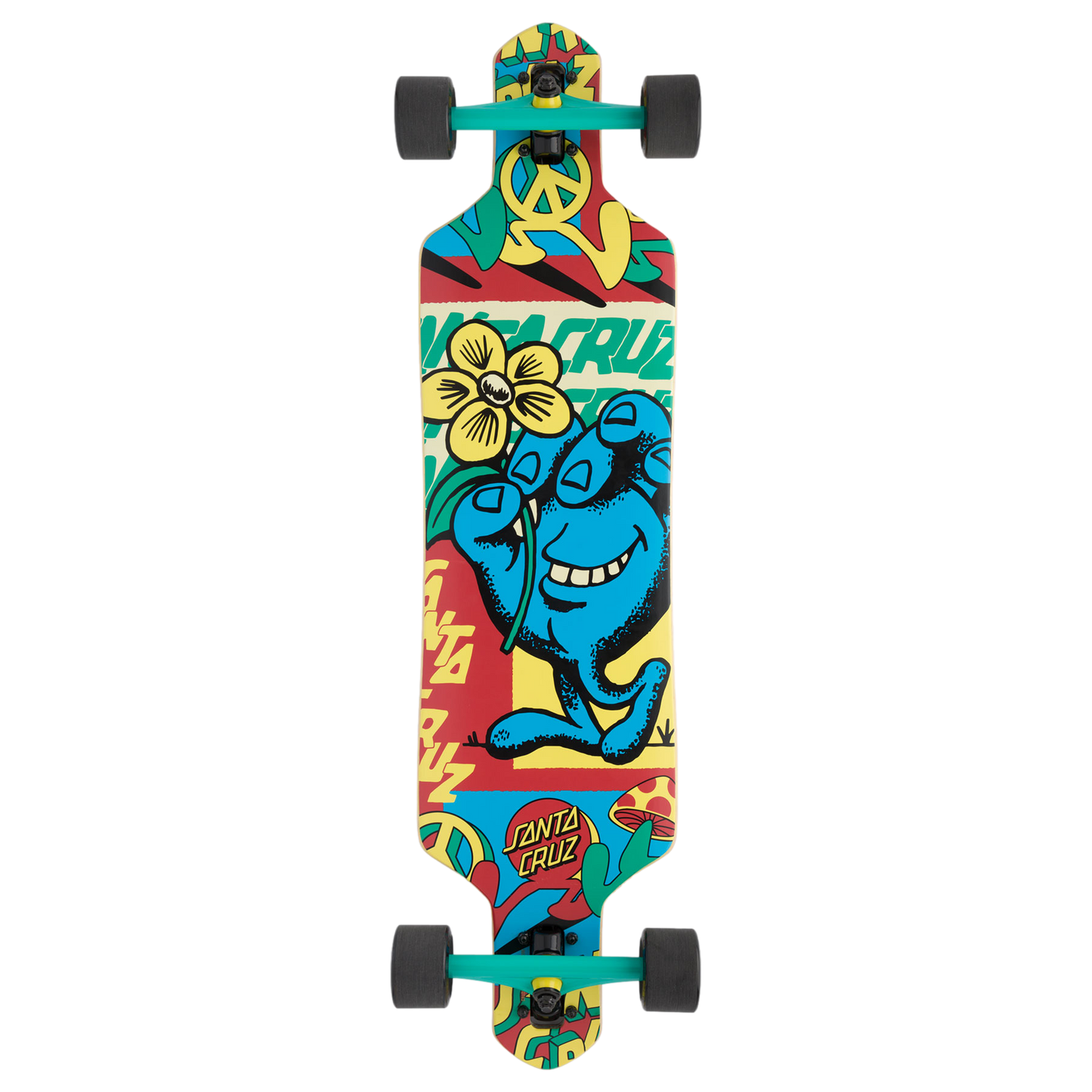 Santa Cruz Journey Drop Thru Longboard Complete