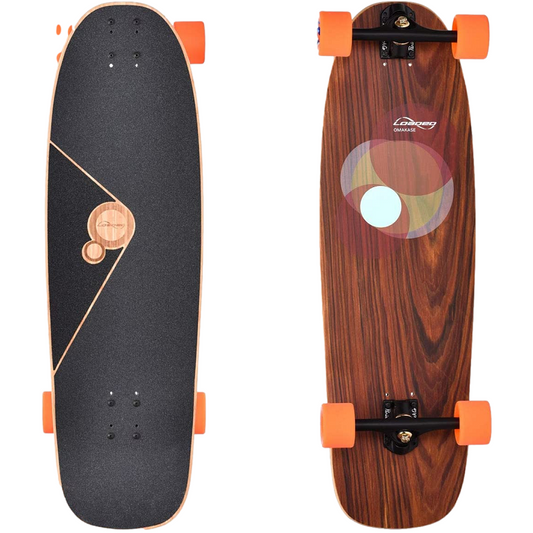 Loaded Omakase Roe Bamboo Longboard Complete - Orangatang Stimulus 70mm/80a