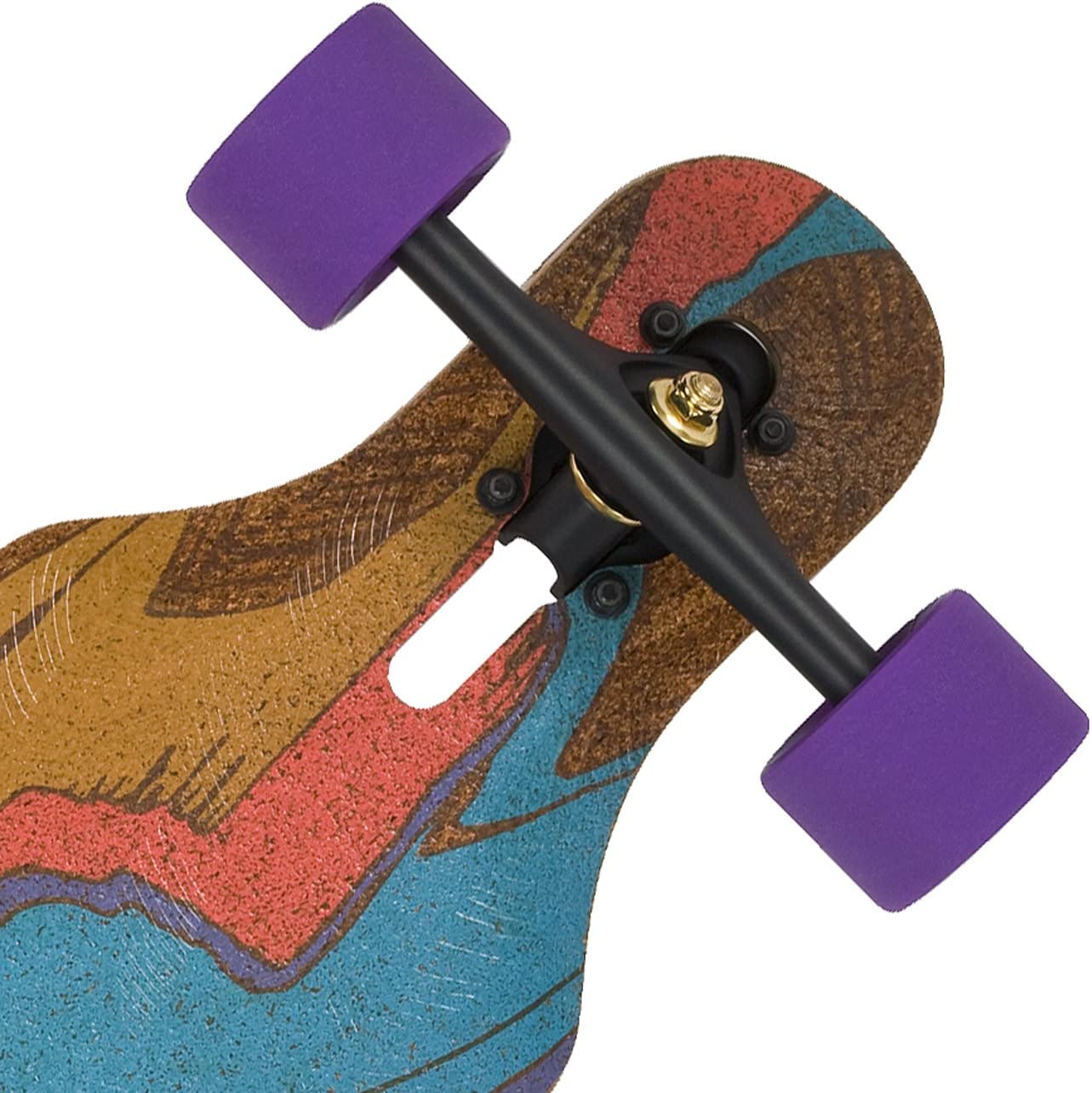 Loaded Icarus Bamboo Longboard Complete - Orangatang Durian 75mm/83a