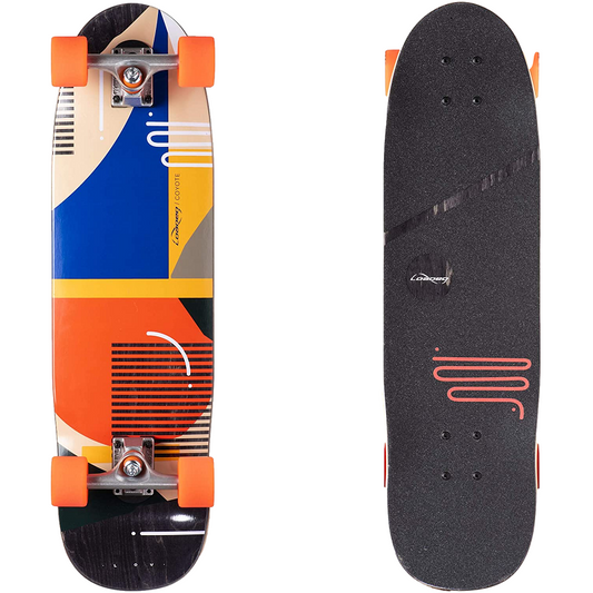 Loaded Hola Lou Coyote Cruise Complete - Paris 129 Trucks, Orangatang Fat Free 65mm/80a