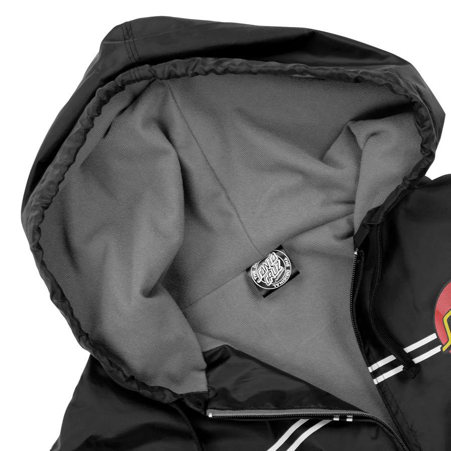 Santa Cruz Classic Dot Men's Hooded Windbreaker Jacket