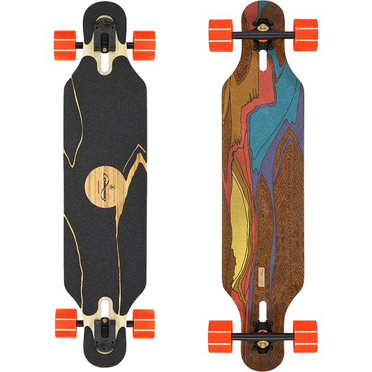 Loaded Icarus Bamboo Longboard Complete - Orangatang Kegel 80mm/80a