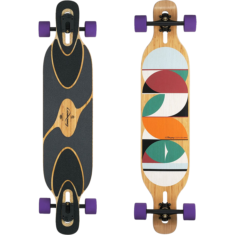 Loaded Dervish Sama Longboard Complete - Orangatang Durian 75mm/83a