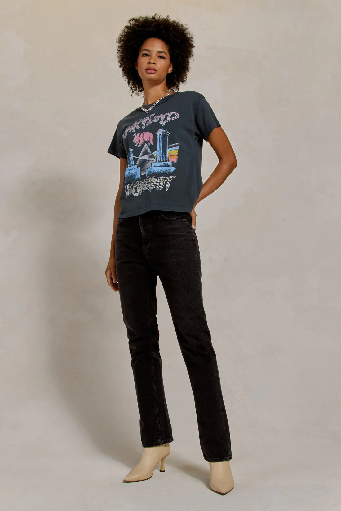 Daydreamer Pink Floyd In Concert Reverse GF T-Shirt