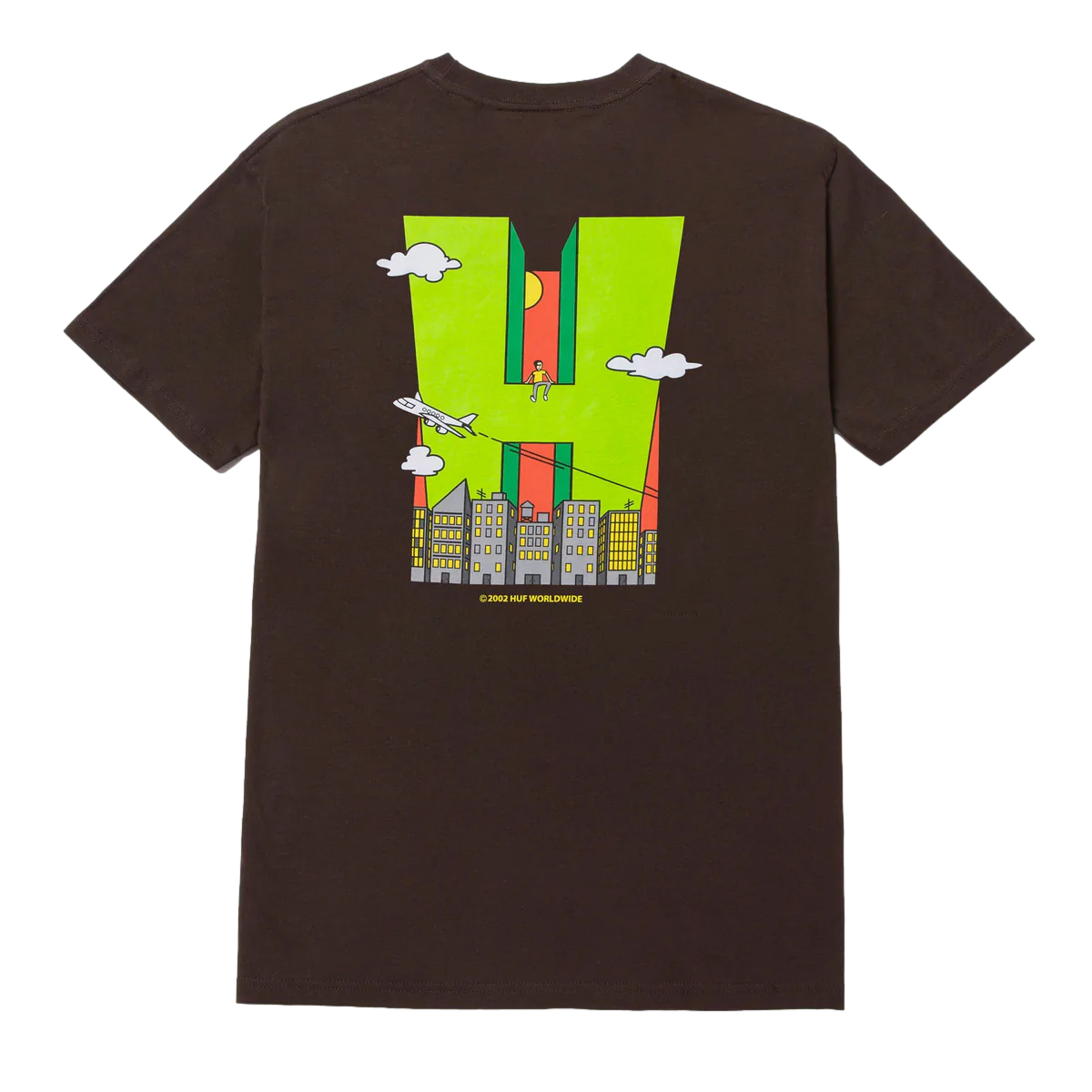Huf City H Short Sleeve T-Shirt