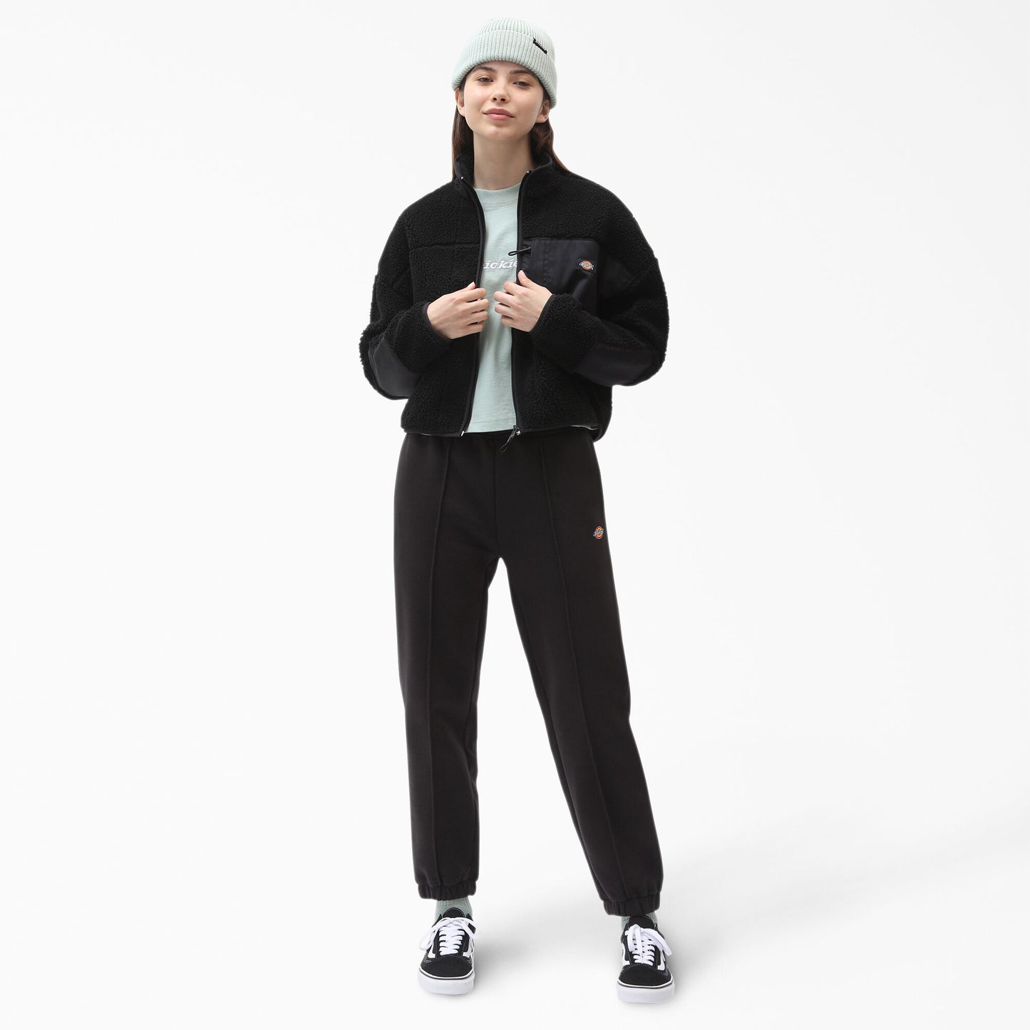 Dickies Red Chute Fleece Jacket
