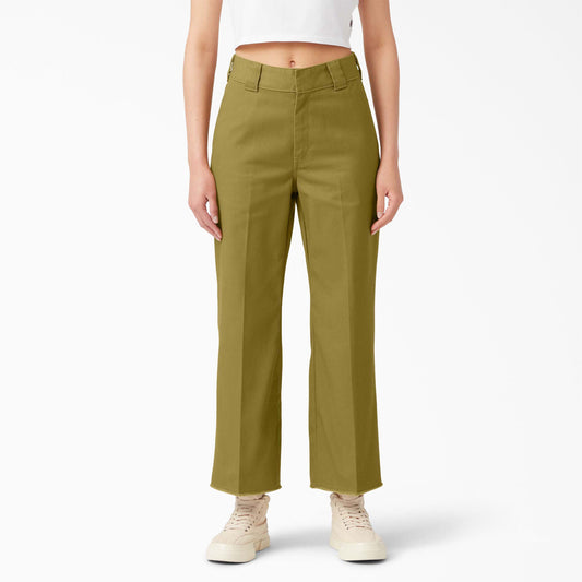 Dickies Women's Twill Cropped Ankle Pant