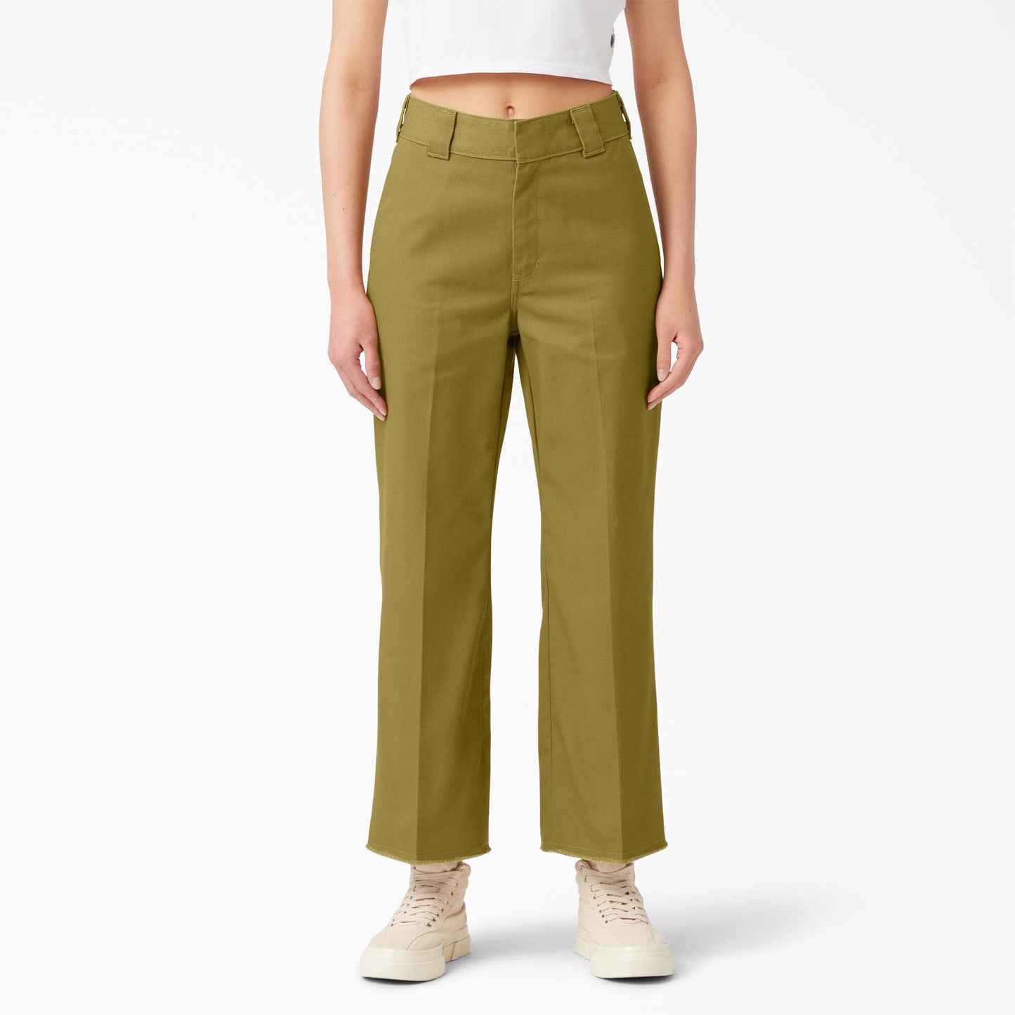 Dickies Women's Twill Cropped Ankle Pant