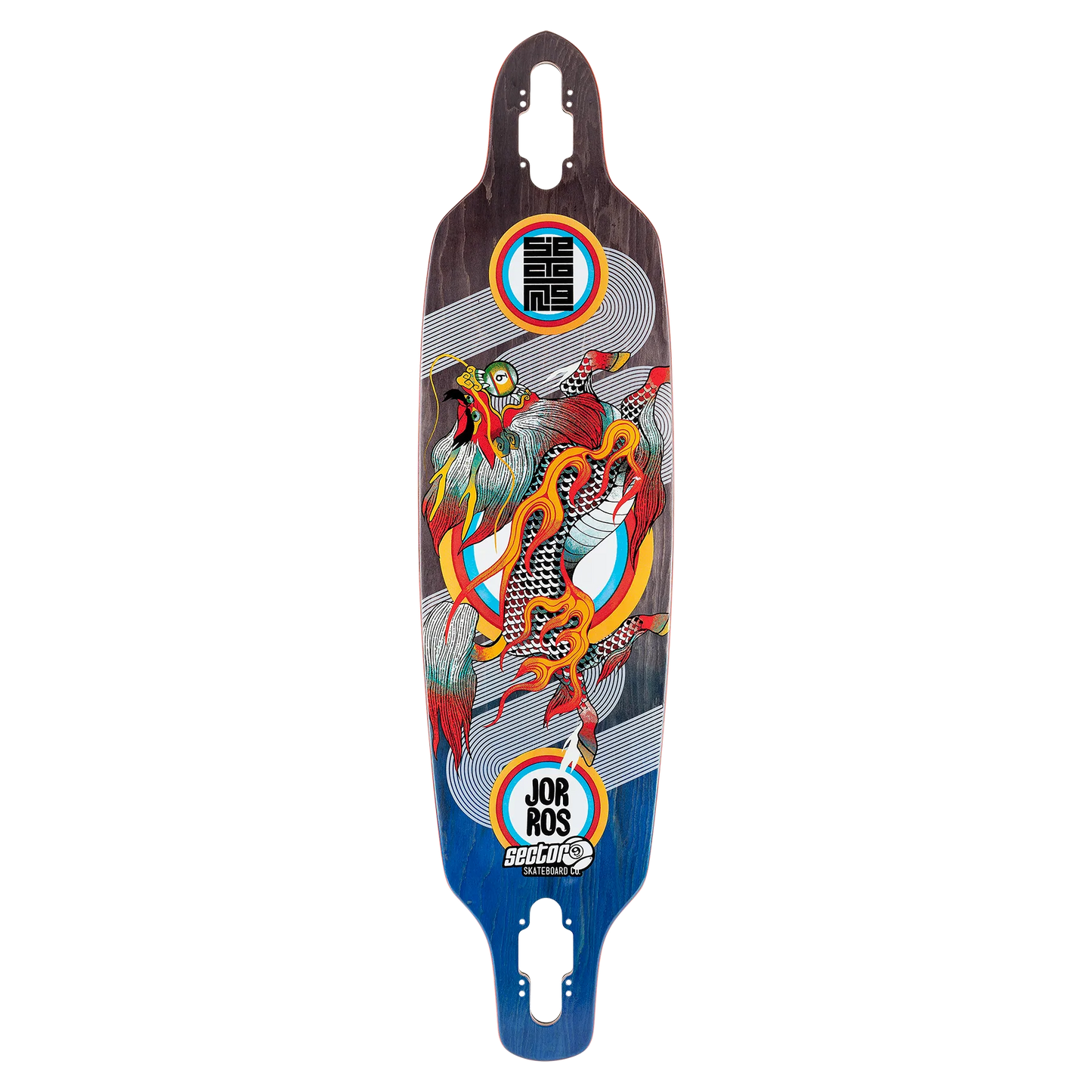 Sector 9 Kirin Fractal Longboard Deck