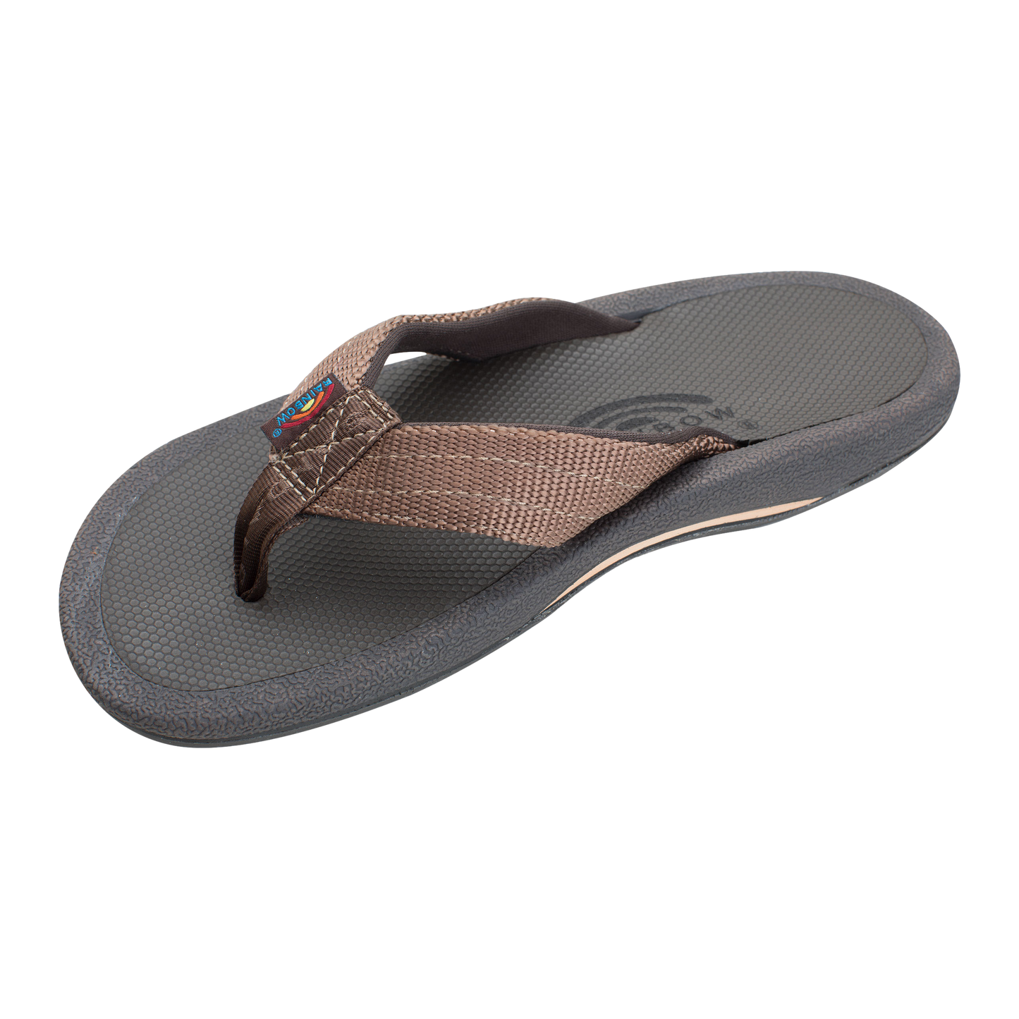 Rainbow Mariner Dark Brown Sandal