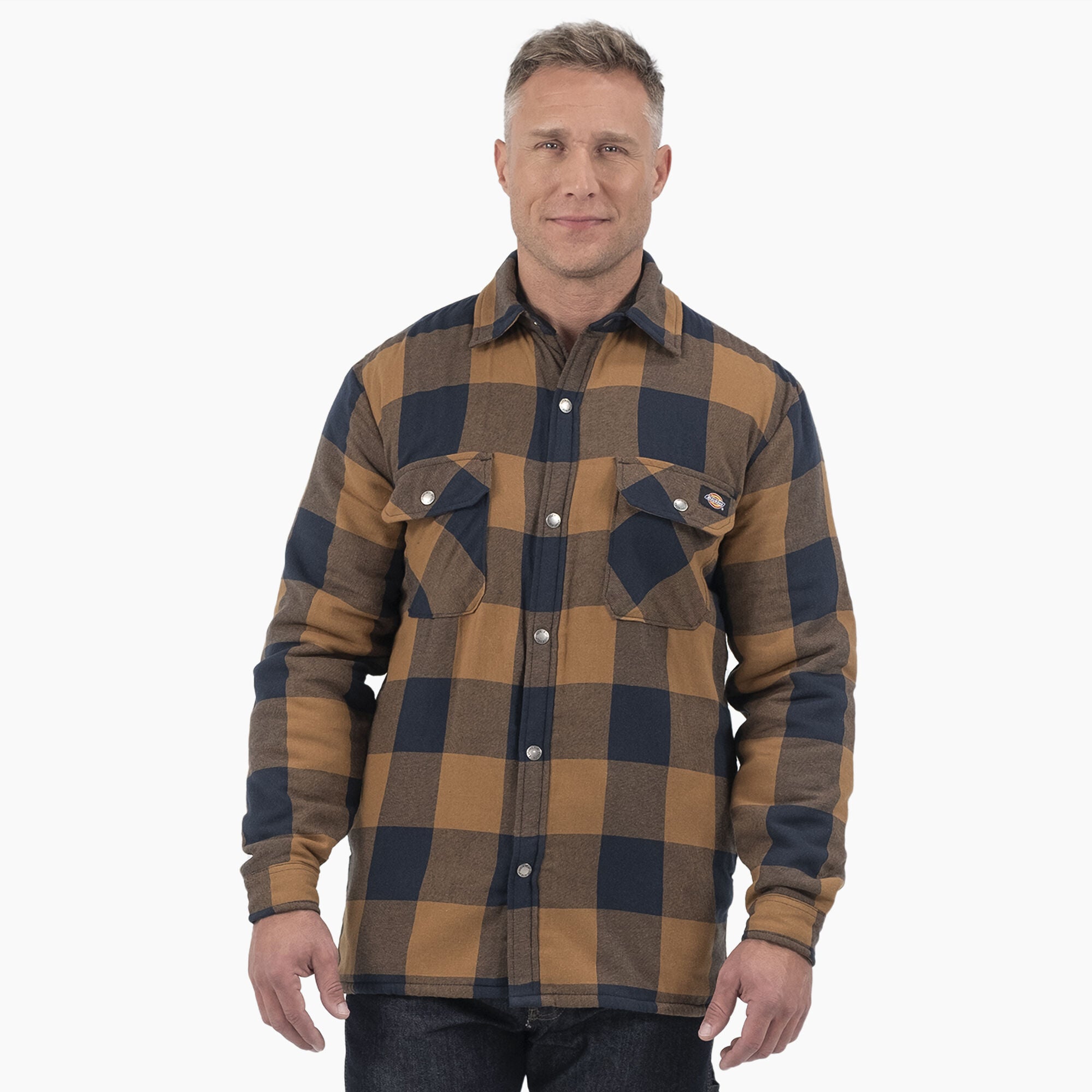 Dickies Sherpa Lined Flannel Shirt Jacket – Coast Board Shop