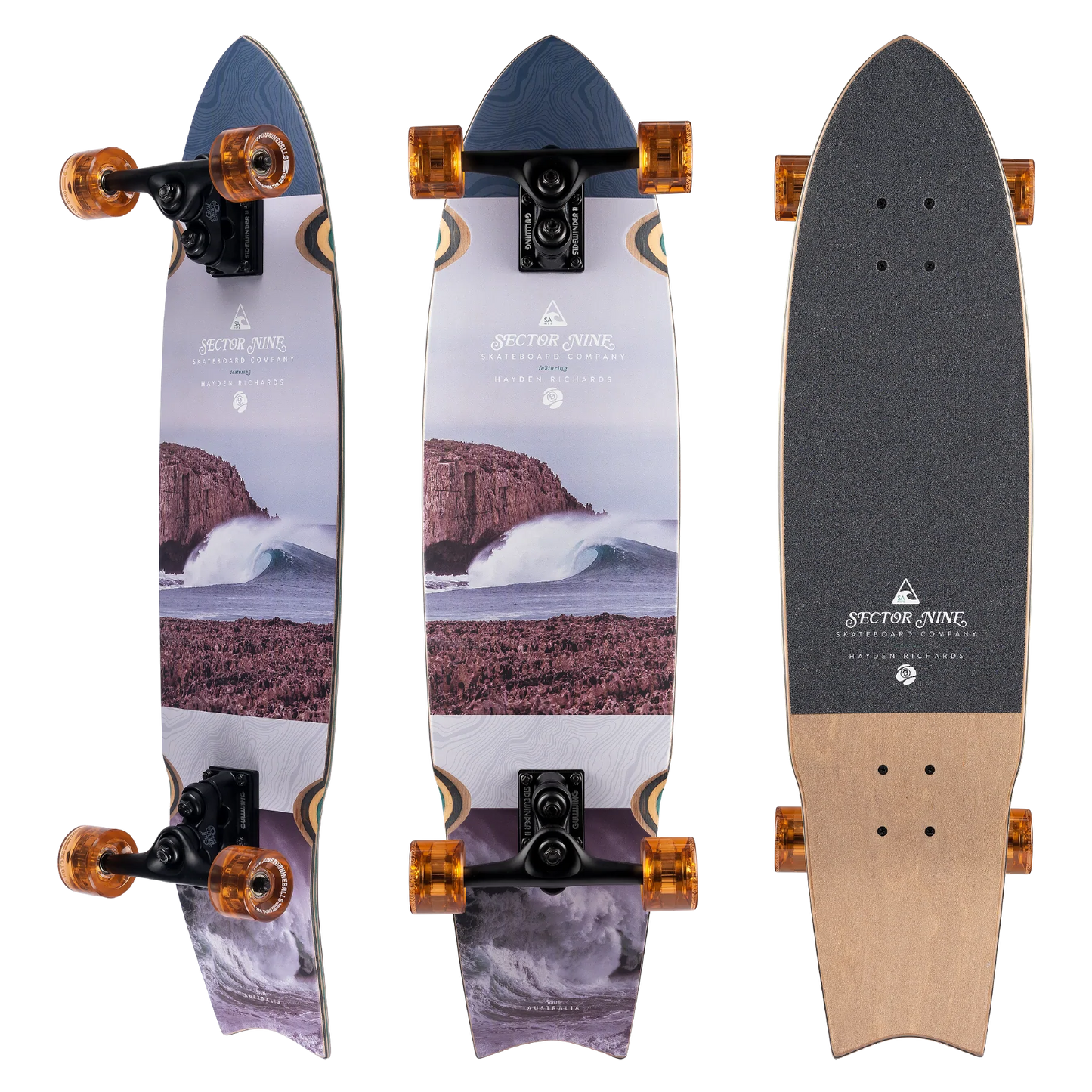 Sector 9 Unagi Rips Longboard Complete
