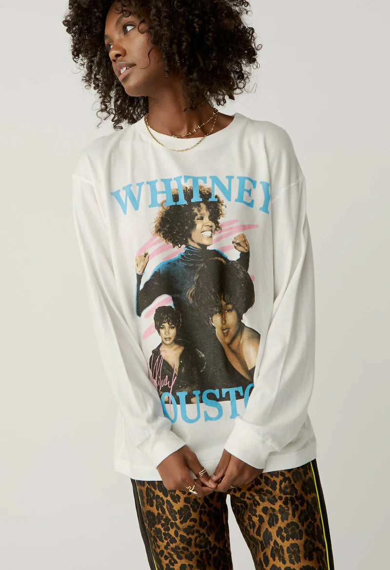 Daydreamer Whitney Houston Dance With Somebody L/S T-Shirt