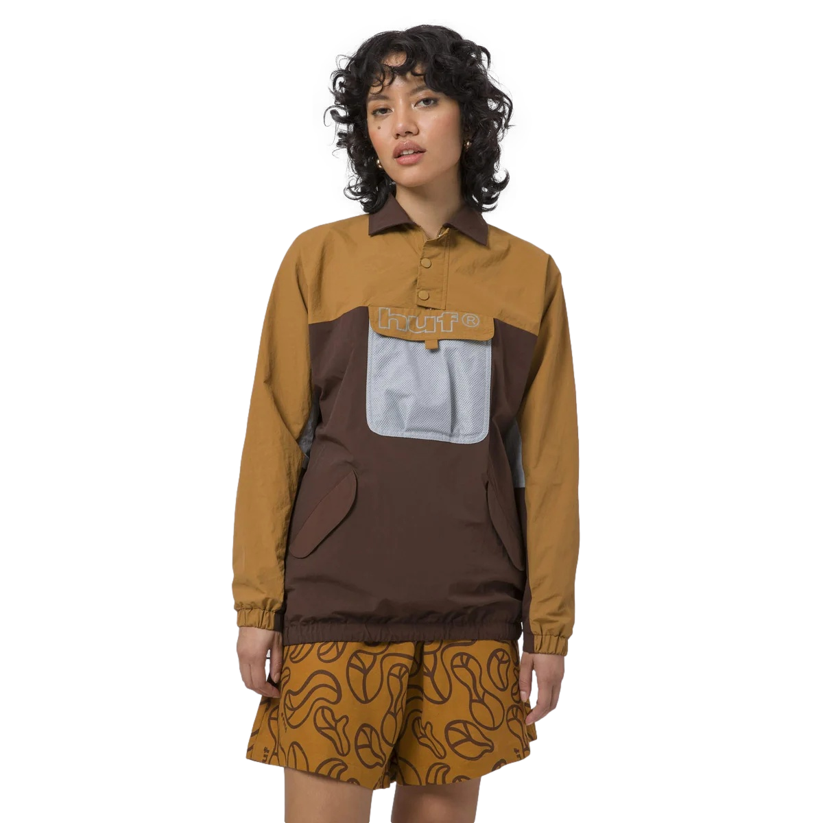 Huf Blocked Windbreaker Jacket