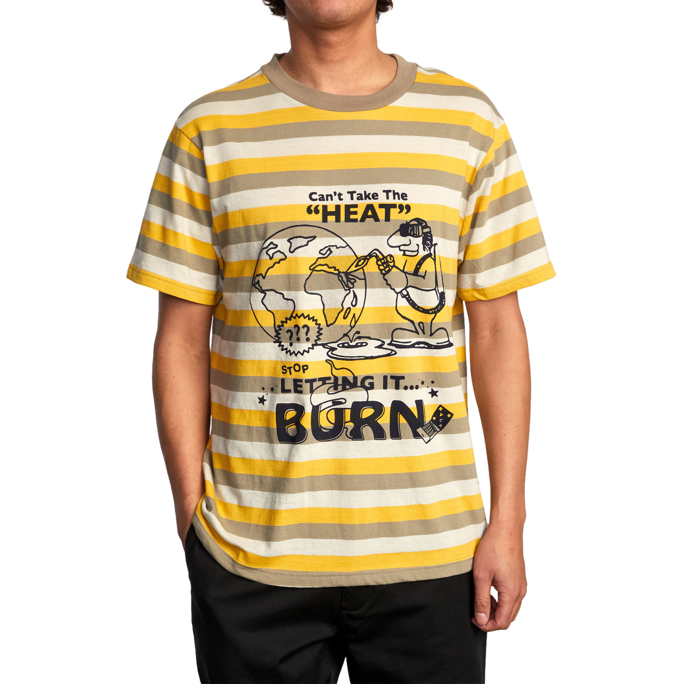 RVCA Daybreak Stripe T-Shirt