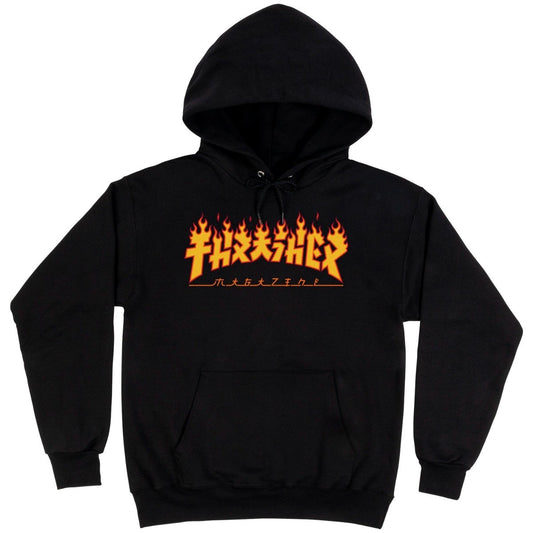 Thrasher Godzilla Flame Pullover Hoodie