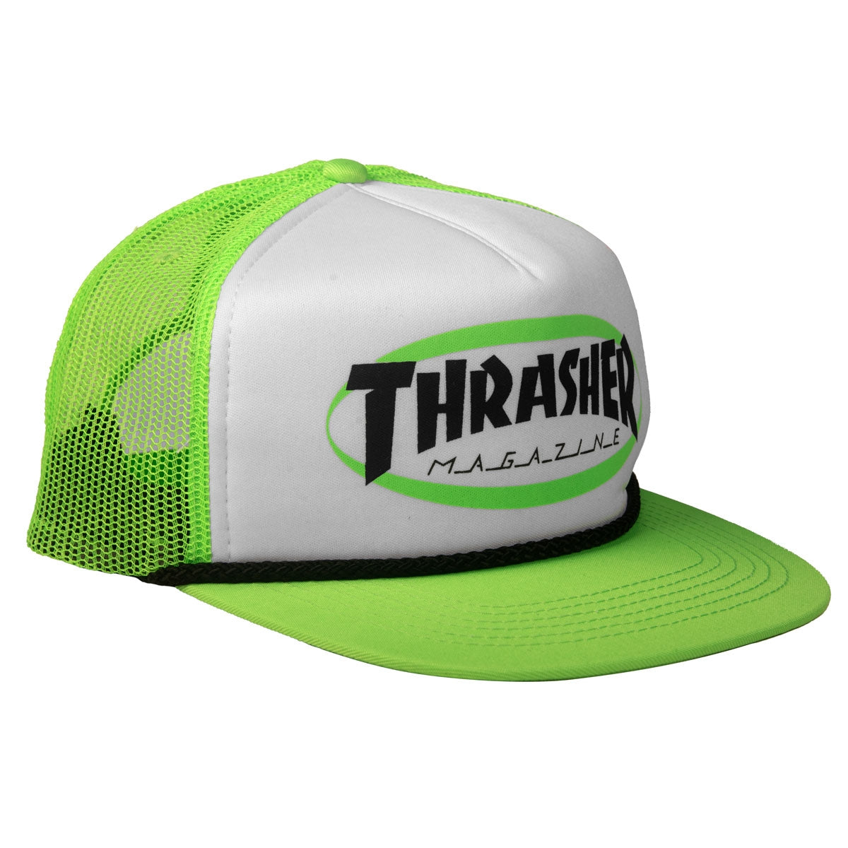 Thrasher Eclipse Mag Logo Trucker Rope Hat