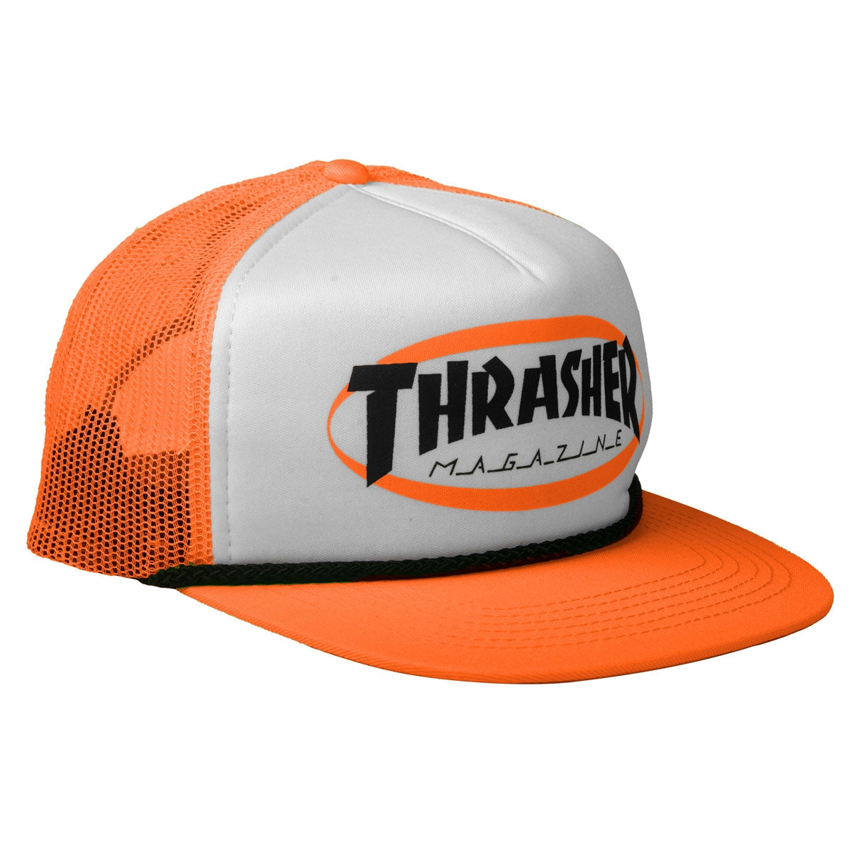 Thrasher Eclipse Mag Logo Trucker Rope Hat