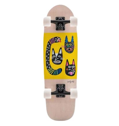 Landyachtz Dinghy Blunt Wild Cats Cruiser Complete