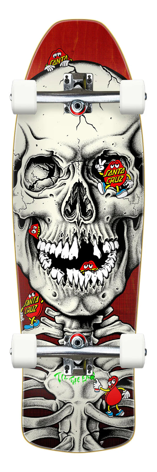 Santa Cruz Dot Dudes 10.32in Premium Shaped Skate Cruiser Complete