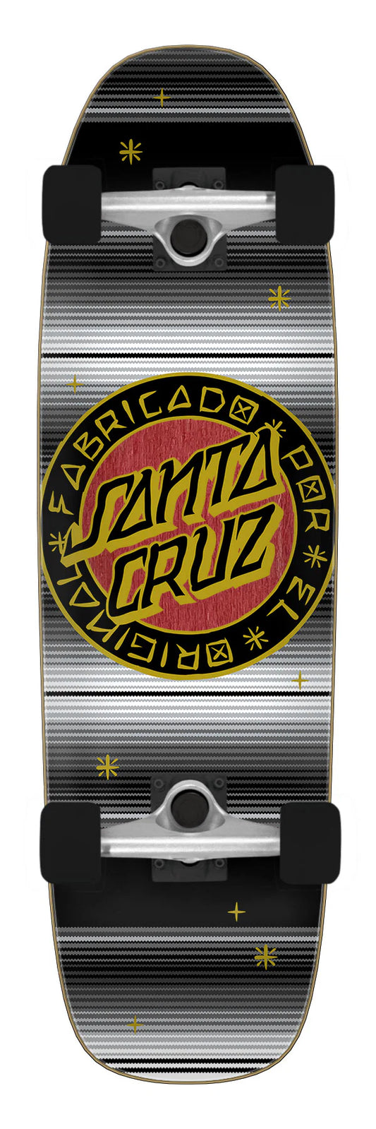 Santa Cruz Loco Dot Street Cruiser Skateboard Complete