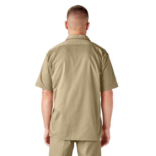 Diclies Short Sleeve Work Shirt Men's Khaki