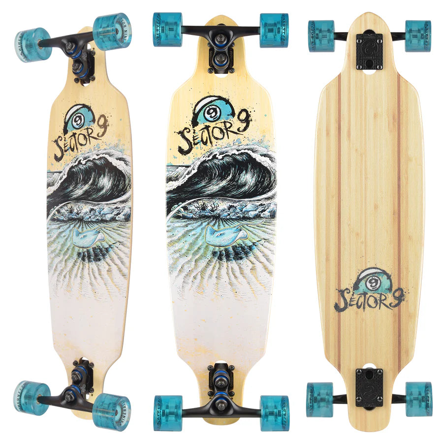 Sector 9 Manta Shoots Longboard Complete