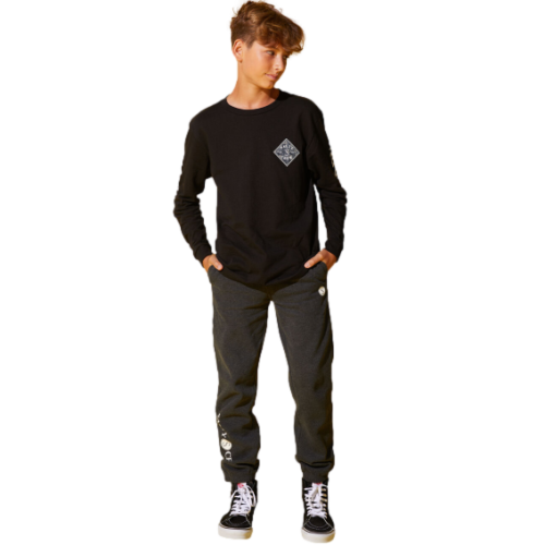 Salty Crew Slow Roll Sweatpants Youth Black Heather