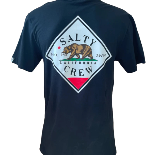 Salty Crew Tippet Cali Premium T-Shirt Navy Heather