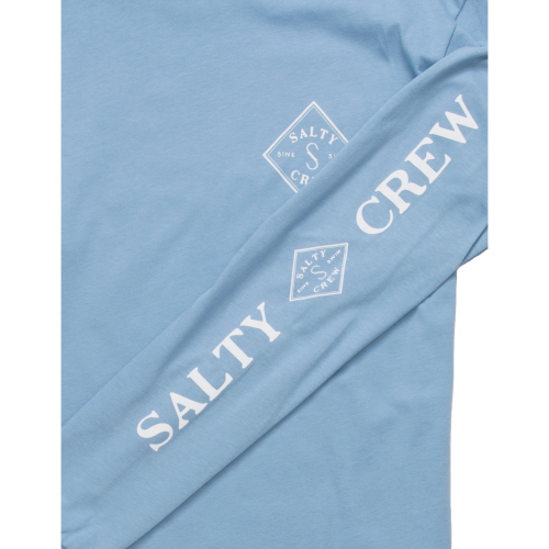 Salty Crew Tippet Long Sleeve Tee Light Blue Men's