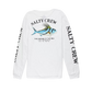 Salty Crew  Rooster Premium Long Sleeve Tee White Men's