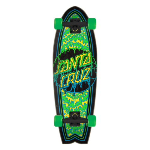 Santa Cruz Toxic Dot Cruiser Skateboard Complete
