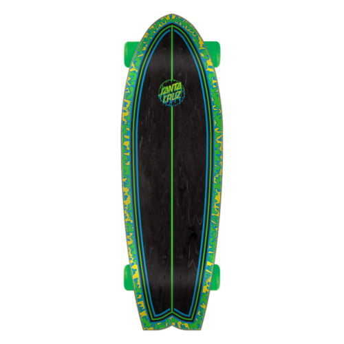 Santa Cruz Toxic Dot Cruiser Skateboard Complete