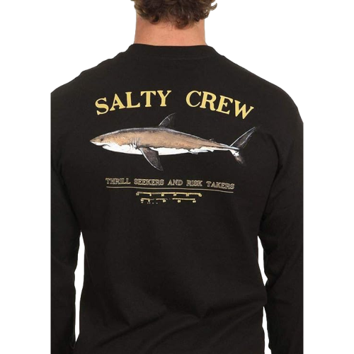 Salty Crew Bruce Long Sleeve Tee Mens Black