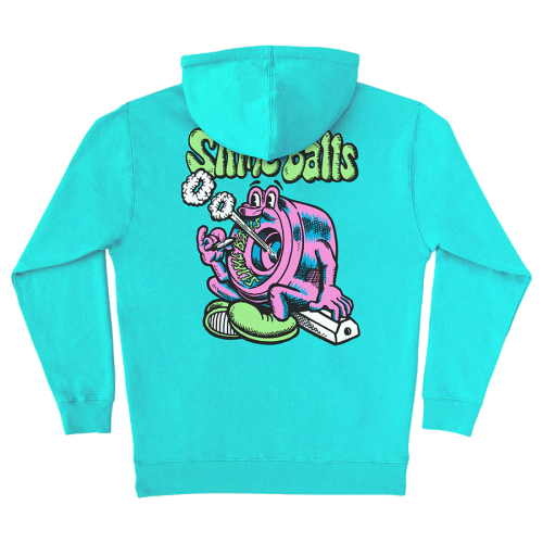 Slimeballs Puff Balls Mint Hoodie