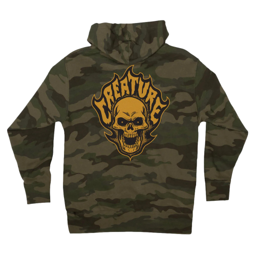 Creature Bonehead Flame Hoodie