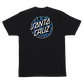 Santa Cruz X Thrasher Flame Dot T-Shirt Mens Black